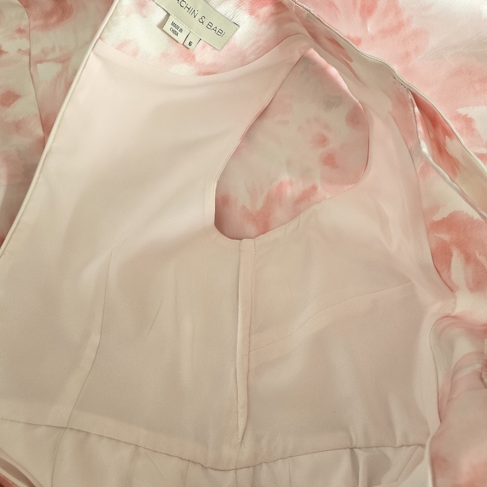 Sachin & Babi Brooke Gown Dress Size 6 Pink - Picture 17 of 17